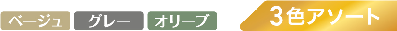 スタイリッシュなカラーバリエーション